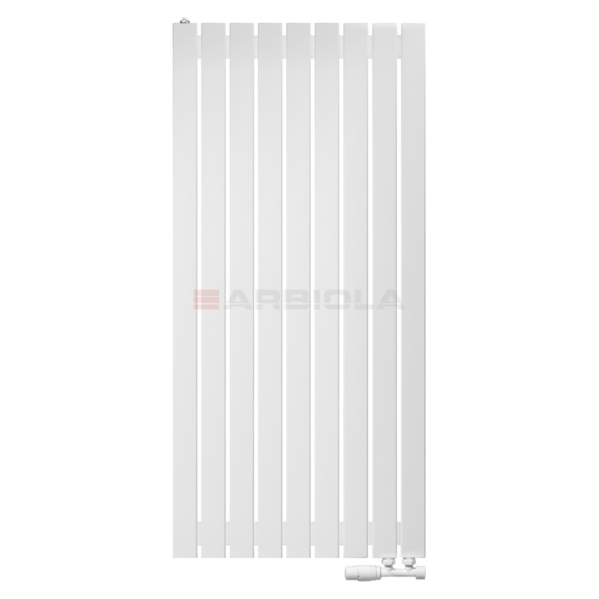 Arbiola Liner V 1000-36-09 секции белый вертикальный радиатор c нижним подключением Arbiola Liner V 1000-36-09 секции белый вертикальный радиатор c нижним подключением