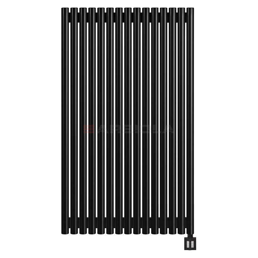 Arbiola Iris 42 EV 1000-42-15 секции черный электрический полотенцесушитель Arbiola Iris 42 EV 1000-42-15 секции черный электрический полотенцесушитель