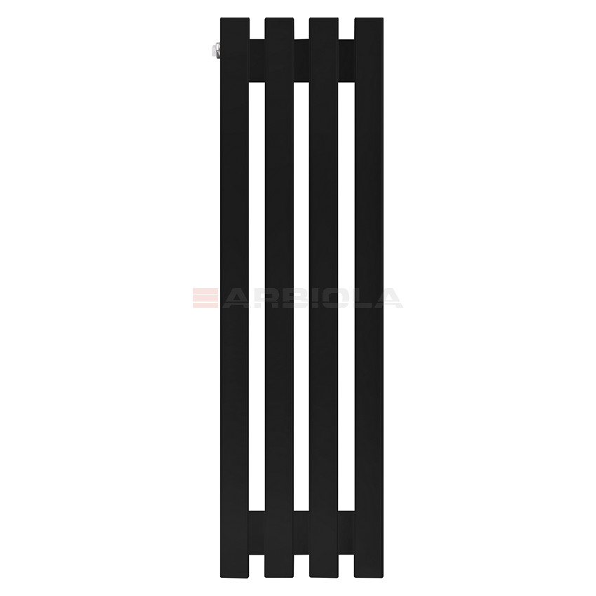 Arbiola Ritmo H 750-40-04 секции черный вертикальный радиатор c боковым подключением Arbiola Ritmo H 750-40-04 секции черный вертикальный радиатор c боковым подключением
