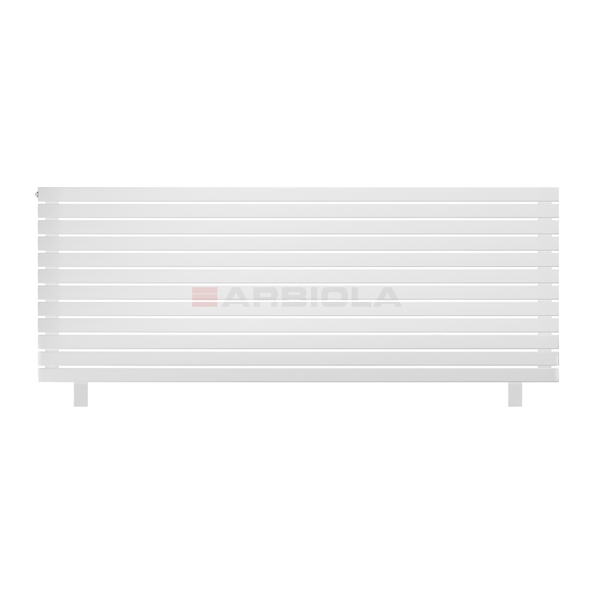 Arbiola Gorizont Liner HZ 2200-36-12 секции белый горизонтальный радиатор c боковым подключением с ножками Arbiola Gorizont Liner HZ 2200-36-12 секции белый горизонтальный радиатор c боковым подключением с ножками