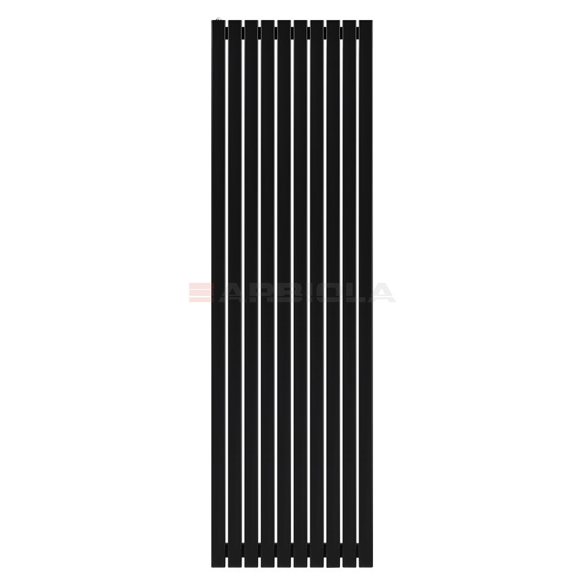 Arbiola Mono H 2000-60-10 секции черный вертикальный радиатор c боковым подключением Arbiola Mono H 2000-60-10 секции черный вертикальный радиатор c боковым подключением