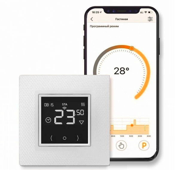 Терморегулятор Теплолюкс EcoSmart 25 для теплого пола