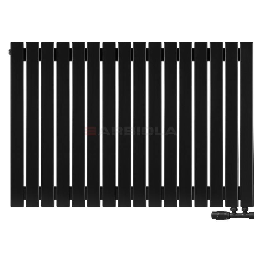 Arbiola Liner V 700-36-16 секции черный вертикальный радиатор c нижним подключением