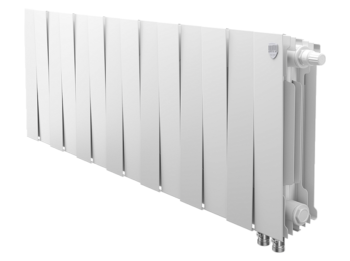 Royal Thermo Piano Forte Bianco Traffico VDR 300/14 секции БиМеталлический радиатор