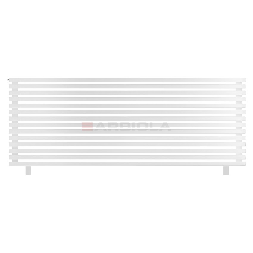 Arbiola Gorizont Ritmo HZ 2200-40-14 секций белый горизонтальный радиатор c боковым подключением (на ножках)