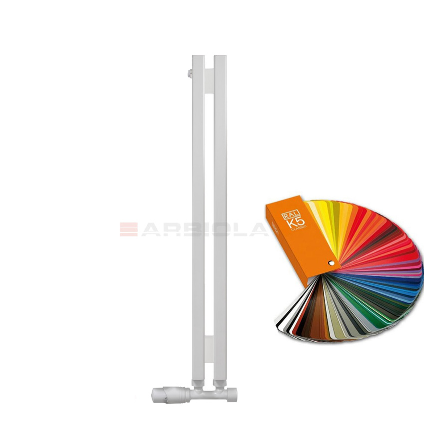 Arbiola Compact V 700-63-02 секции цветной вертикальный радиатор c нижним подключением Arbiola Compact V 700-63-02 секции цветной вертикальный радиатор c нижним подключением