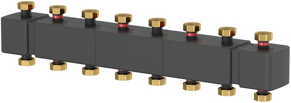 Meibes Коллектор распределительный MeiFlow TOP S до 7 контуров M66301.940 Meibes Коллектор распределительный MeiFlow TOP S до 7 контуров M66301.940