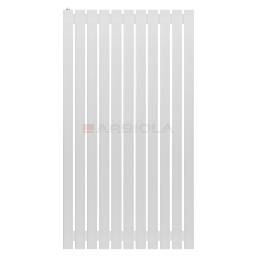 Arbiola Mono H 1200-60-11 секции белый вертикальный радиатор c боковым подключением Arbiola Mono H 1200-60-11 секции белый вертикальный радиатор c боковым подключением
