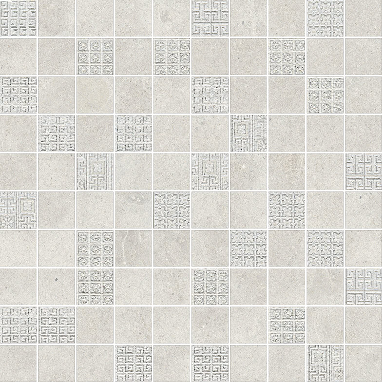 Versace Greek Mosaico T100 Decorato Bianco 40x40 см Мозаика Versace Greek Mosaico T100 Decorato Bianco 40x40 см Мозаика