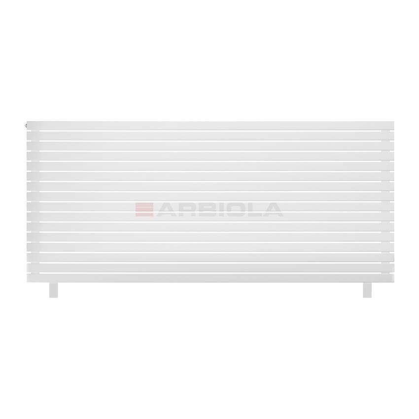Arbiola Gorizont Liner HZ 2500-36-16 секции белый горизонтальный радиатор c боковым подключением с ножками Arbiola Gorizont Liner HZ 2500-36-16 секции белый горизонтальный радиатор c боковым подключением с ножками