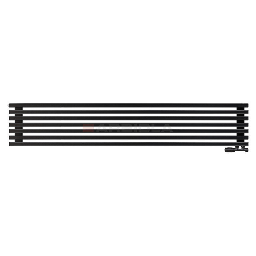 Arbiola Gorizont Compact V 1750-63-07 секции черный горизонтальный радиатор c нижним подключением Arbiola Gorizont Compact V 1750-63-07 секции черный горизонтальный радиатор c нижним подключением