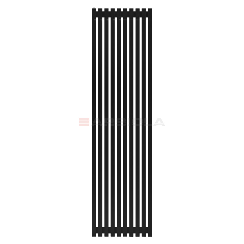 Arbiola Ritmo H 2000-40-10 секции черный вертикальный радиатор c боковым подключением Arbiola Ritmo H 2000-40-10 секции черный вертикальный радиатор c боковым подключением