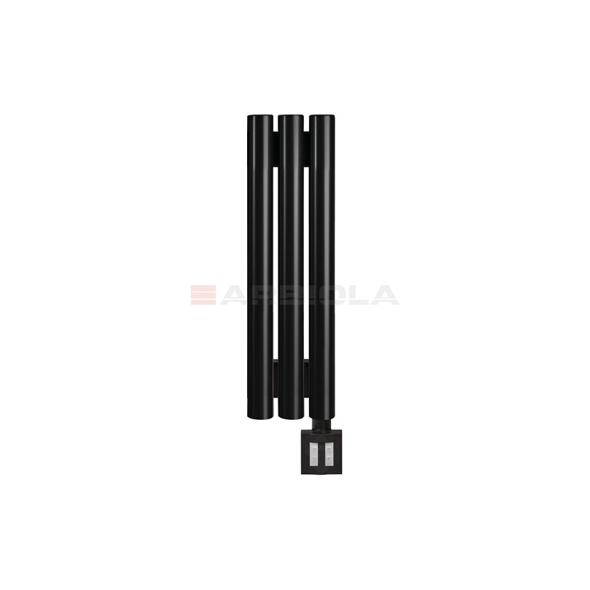 Arbiola Iris 42 EV 600-42-03 секции черный электрический полотенцесушитель Arbiola Iris 42 EV 600-42-03 секции черный электрический полотенцесушитель