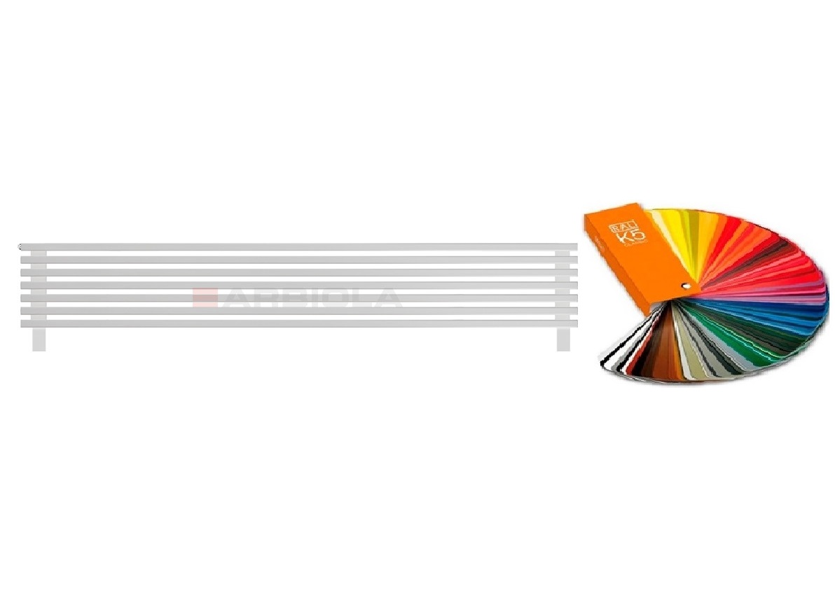 Arbiola Gorizont Compact HZ 2000-63-07 секции цветной горизонтальный радиатор c боковым подключением с ножками Arbiola Gorizont Compact HZ 2000-63-07 секции цветной горизонтальный радиатор c боковым подключением с ножками