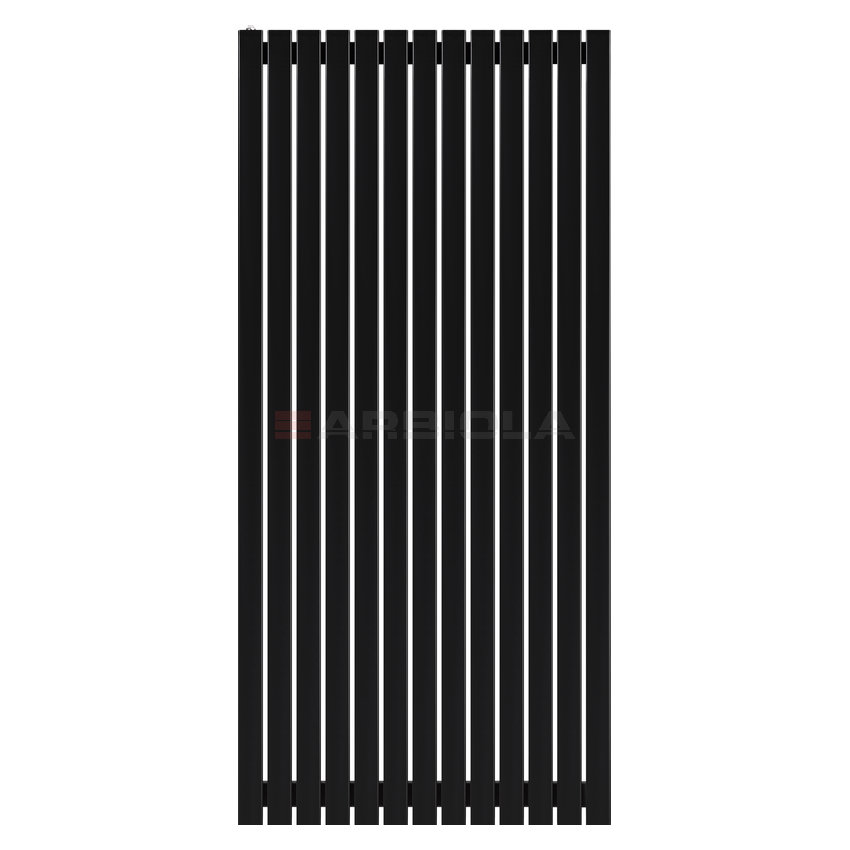 Arbiola Mono H 1500-60-13 секции черный вертикальный радиатор c боковым подключением