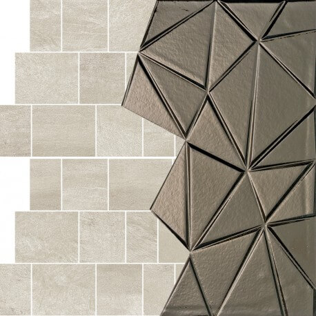 Gardenia Orchidea Concept Stone Mosaico Muretto-Triangoli 40x40 см Мозаика