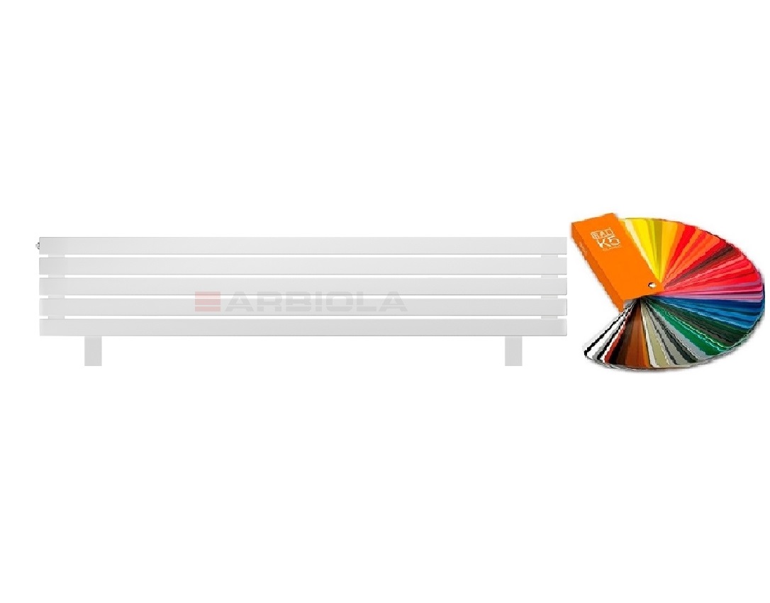 Arbiola Gorizont Liner HZ 1800-36-05 секции цветной горизонтальный радиатор c боковым подключением с ножками Arbiola Gorizont Liner HZ 1800-36-05 секции цветной горизонтальный радиатор c боковым подключением с ножками