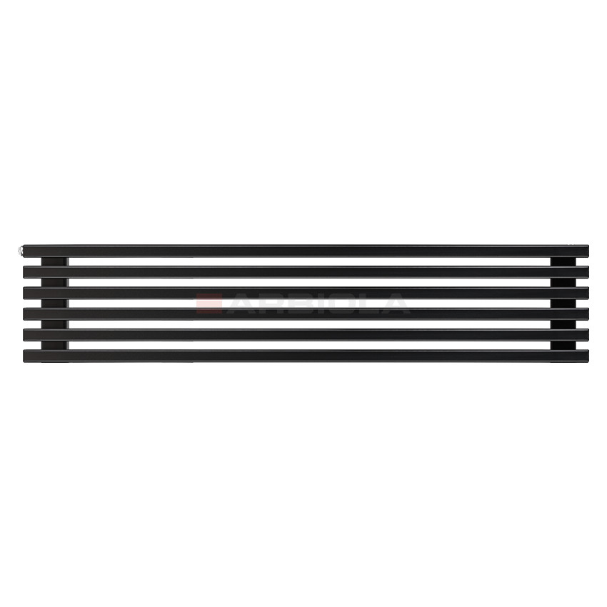 Arbiola Gorizont H 1200-63-06 секции черный горизонтальный радиатор c боковым подключением Arbiola Gorizont H 1200-63-06 секции черный горизонтальный радиатор c боковым подключением