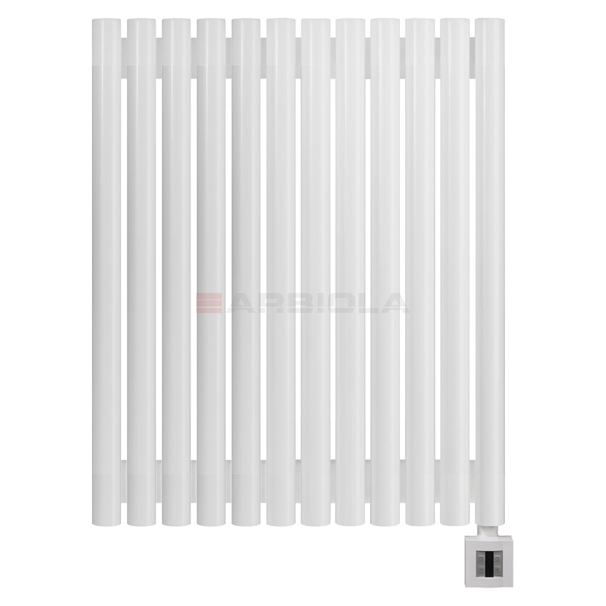 Arbiola Iris 42 EV 750-42-12 секции белый электрический полотенцесушитель Arbiola Iris 42 EV 750-42-12 секции белый электрический полотенцесушитель
