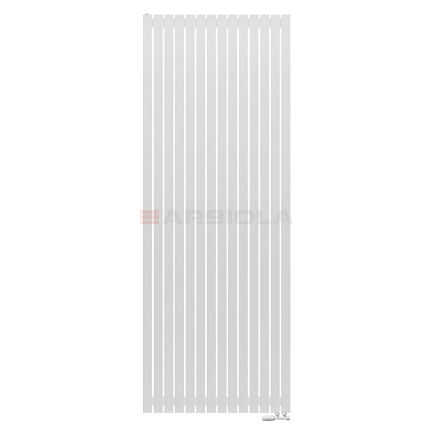 Arbiola Mono V 2500-60-14 секции белый вертикальный радиатор c нижним подключением Arbiola Mono V 2500-60-14 секции белый вертикальный радиатор c нижним подключением