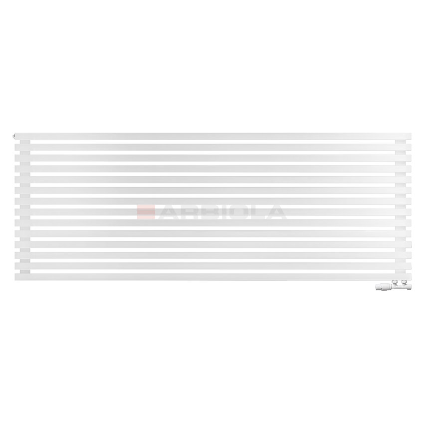 Arbiola Ritmo Gorizont V 2200-40-14 секций белый горизонтальный радиатор c нижним подключением