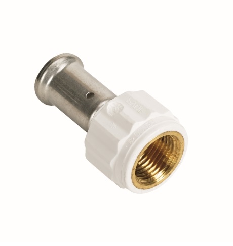 Henco Муфта ВР 32x1" ПВДФ пресс (белая) Henco Муфта ВР 32x1" ПВДФ пресс (белая)