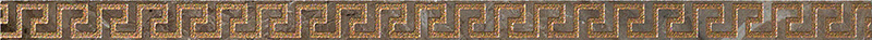 Versace Marble Fascia Greca Marrone 2,7x58,5 см Бордюр Versace Marble Fascia Greca Marrone 2,7x58,5 см Бордюр