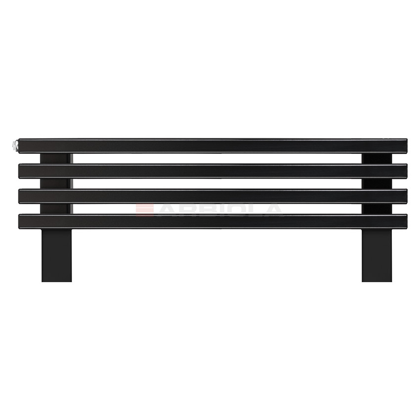 Arbiola Gorizont Compact HZ 750-63-04 секции черный горизонтальный радиатор c боковым подключением с ножками Arbiola Gorizont Compact HZ 750-63-04 секции черный горизонтальный радиатор c боковым подключением с ножками