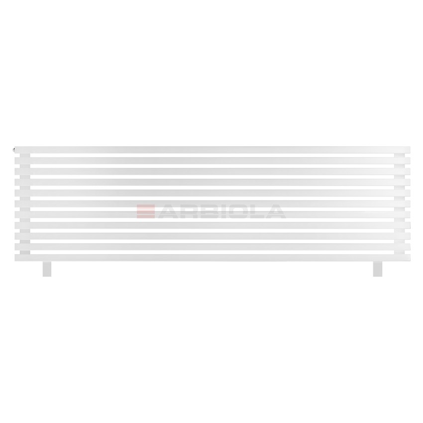 Arbiola Gorizont Ritmo HZ 2200-40-11 секций белый горизонтальный радиатор c боковым подключением (на ножках) Arbiola Gorizont Ritmo HZ 2200-40-11 секций белый горизонтальный радиатор c боковым подключением (на ножках)