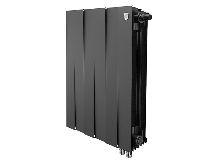 Royal Thermo Piano Forte Noir Sable VDR 500/6 секции БиМеталлический радиатор Royal Thermo Piano Forte Noir Sable VDR 500/6 секции БиМеталлический радиатор