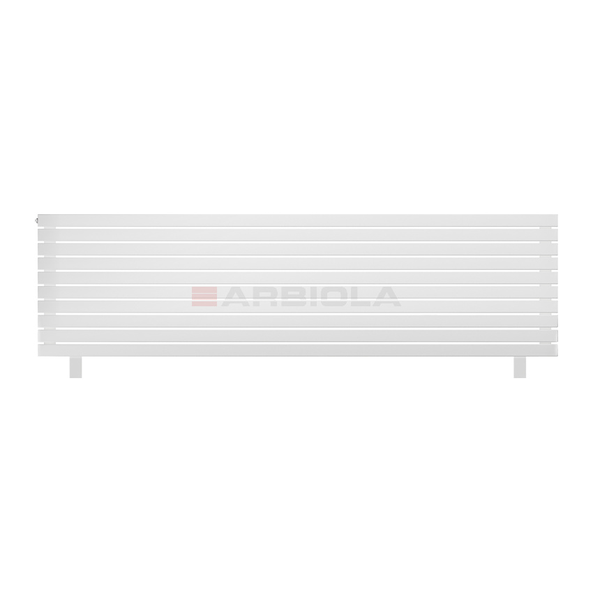 Arbiola Gorizont Liner HZ 2500-36-10 секции белый горизонтальный радиатор c боковым подключением с ножками Arbiola Gorizont Liner HZ 2500-36-10 секции белый горизонтальный радиатор c боковым подключением с ножками