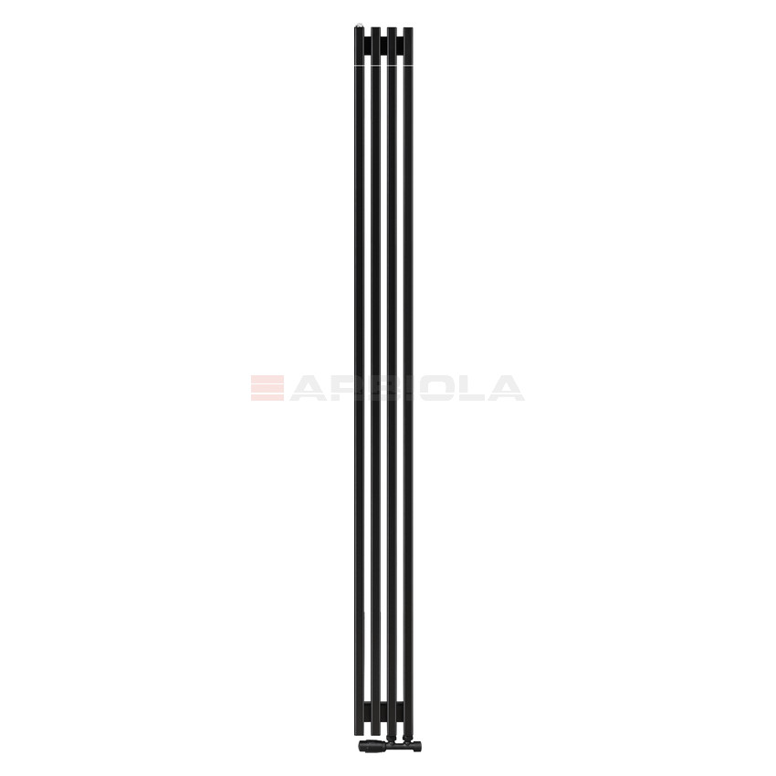 Arbiola Compact V 2200-63-04 секции черный вертикальный радиатор c нижним подключением