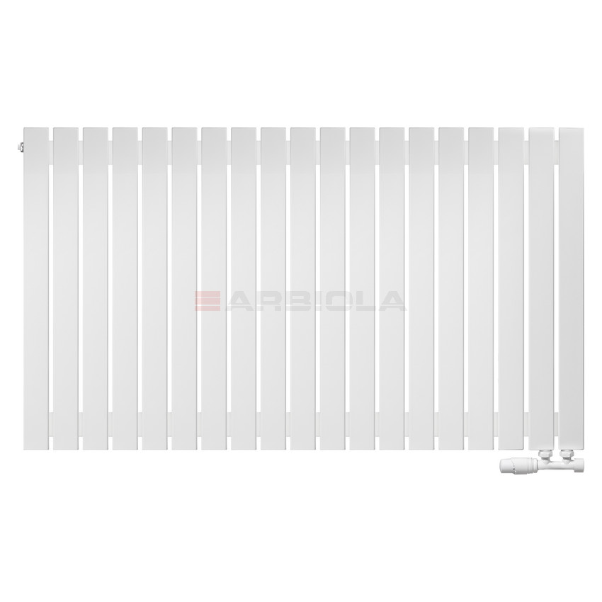 Arbiola Liner V 750-36-19 секции белый вертикальный радиатор c нижним подключением Arbiola Liner V 750-36-19 секции белый вертикальный радиатор c нижним подключением