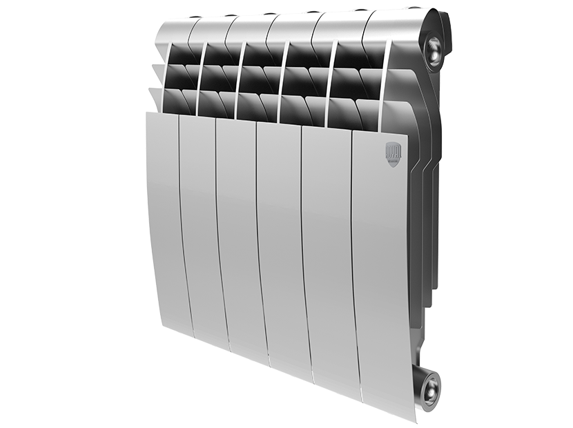 Royal Thermo Biliner 350 Silver Satin /1 секция БиМеталлический радиатор Royal Thermo Biliner 350 Silver Satin /1 секция БиМеталлический радиатор