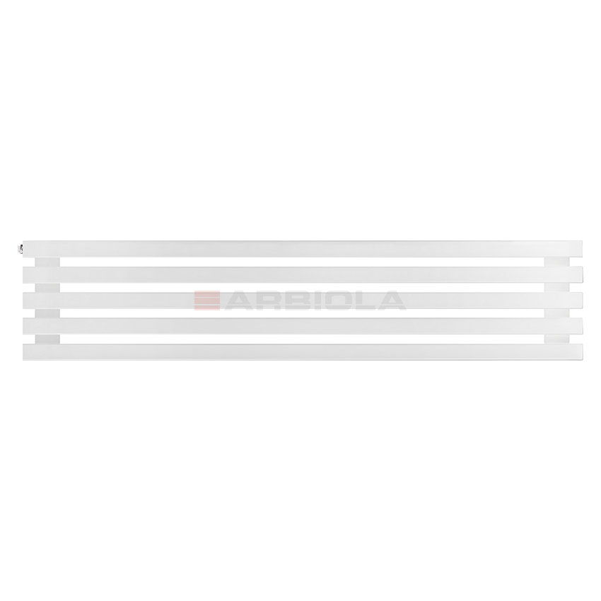 Arbiola Gorizont Ritmo H 1200-40-05 секций белый горизонтальный радиатор c боковым подключением Arbiola Gorizont Ritmo H 1200-40-05 секций белый горизонтальный радиатор c боковым подключением