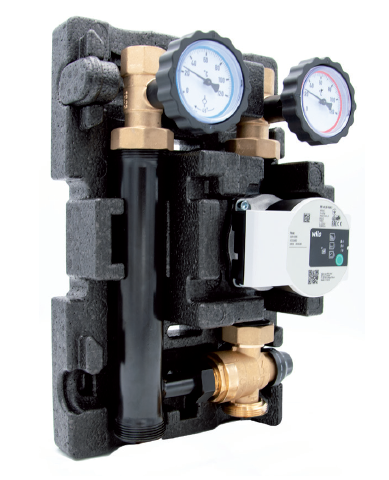 Huch EnTEC ECO 2 TK DN 25 Насосно-смесительный модуль без насоса, со встроенным термостатом 20-45 C