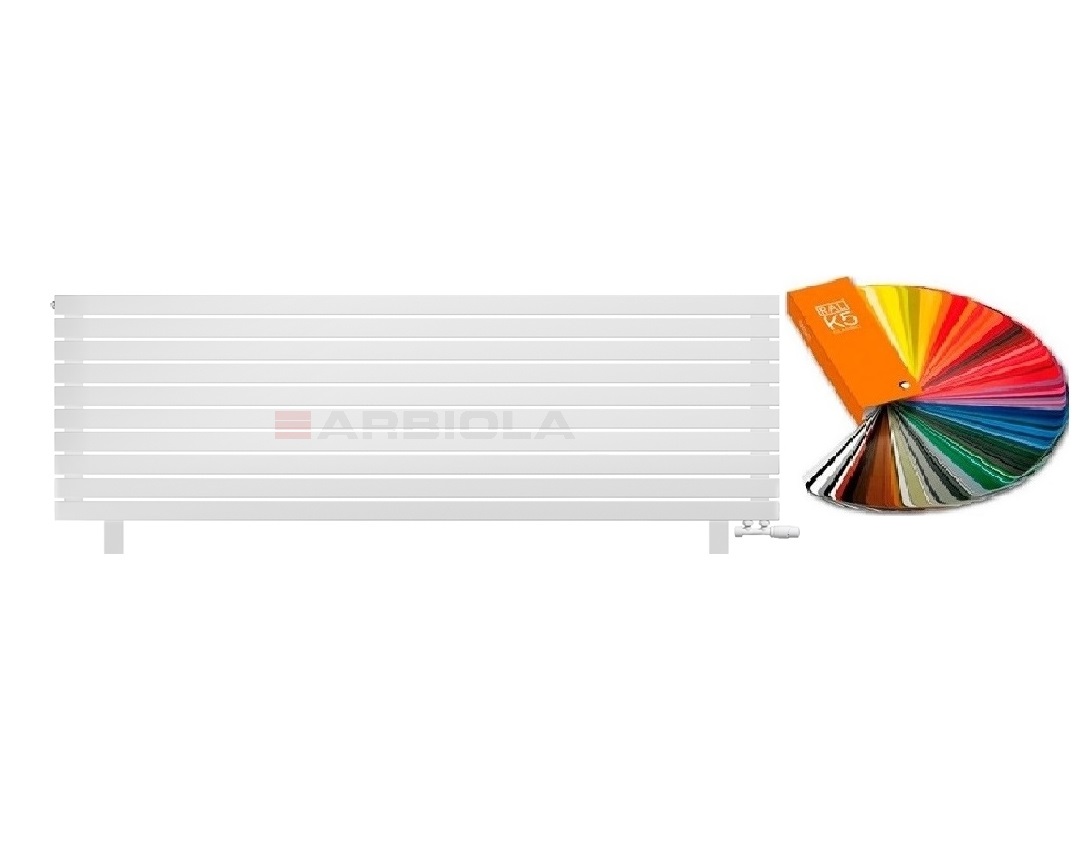 Arbiola Gorizont Liner VZ 2200-36-10 секции цветной горизонтальный радиатор c нижним подключением с ножками Arbiola Gorizont Liner VZ 2200-36-10 секции цветной горизонтальный радиатор c нижним подключением с ножками