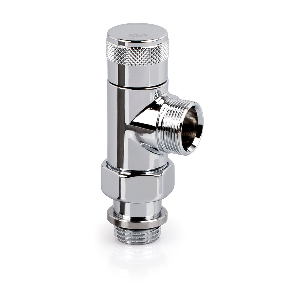 SR Rubinetterie 1/2'' Вентиль на обратку осевой запорный хром SR Rubinetterie 1/2'' Вентиль на обратку осевой запорный хром