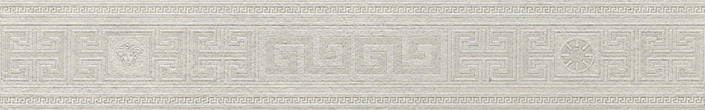 Versace Greek Fascia Bianco 12,5x80 см Декор