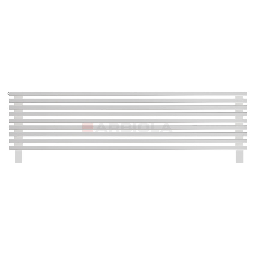 Arbiola Gorizont Compact HZ 1750-63-09 секции белый горизонтальный радиатор c боковым подключением с ножками Arbiola Gorizont Compact HZ 1750-63-09 секции белый горизонтальный радиатор c боковым подключением с ножками