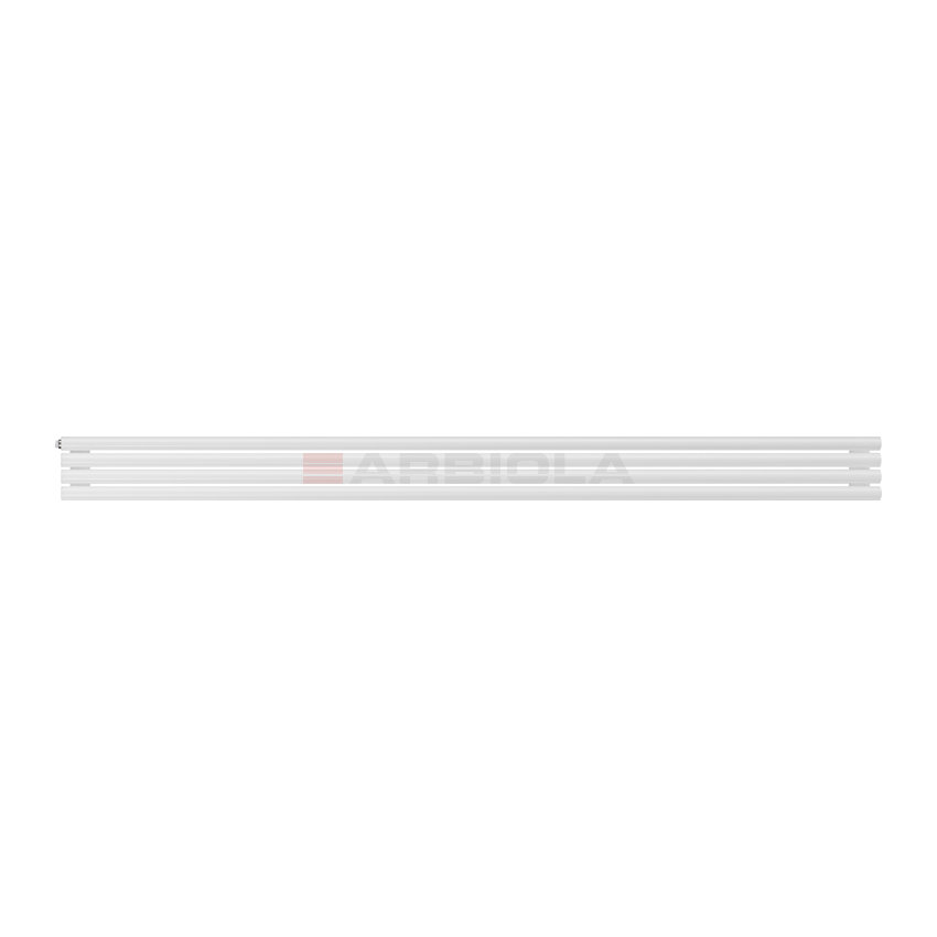 Arbiola Gorizont Iris H 2500-42-04 секции белый горизонтальный радиатор c боковым подключением Arbiola Gorizont Iris H 2500-42-04 секции белый горизонтальный радиатор c боковым подключением