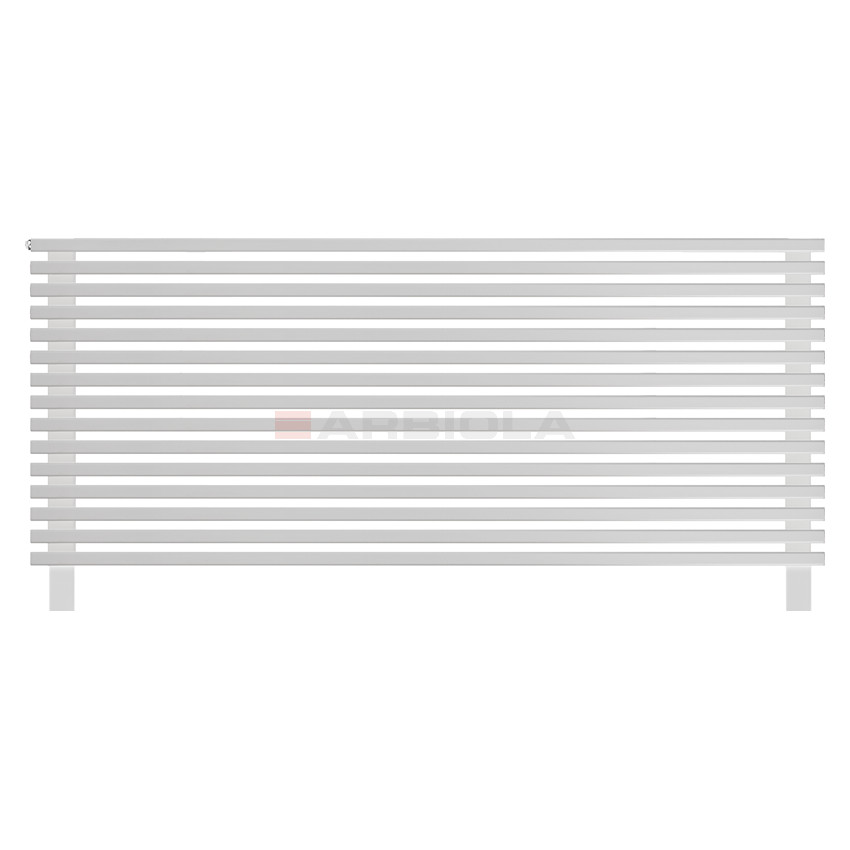 Arbiola Gorizont Compact HZ 1800-63-15 секции белый горизонтальный радиатор c боковым подключением с ножками Arbiola Gorizont Compact HZ 1800-63-15 секции белый горизонтальный радиатор c боковым подключением с ножками