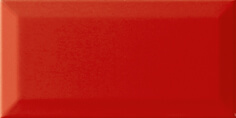 Monopole, Bisel, Rojo Brillo Bisel Плитка настенная 10x20 Monopole, Bisel, Rojo Brillo Bisel Плитка настенная 10x20