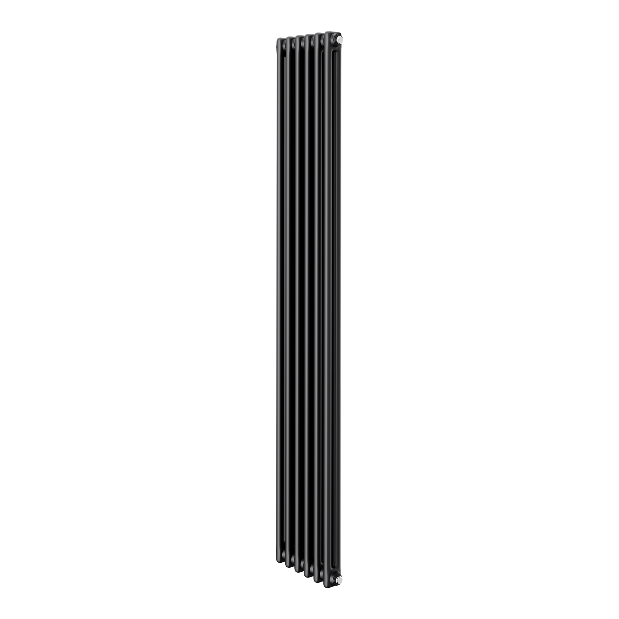 Royal Thermo INSIGNIA C2180 - 06 секций RAL9005m Дизайн-радиатор (черный) с боковым подключением