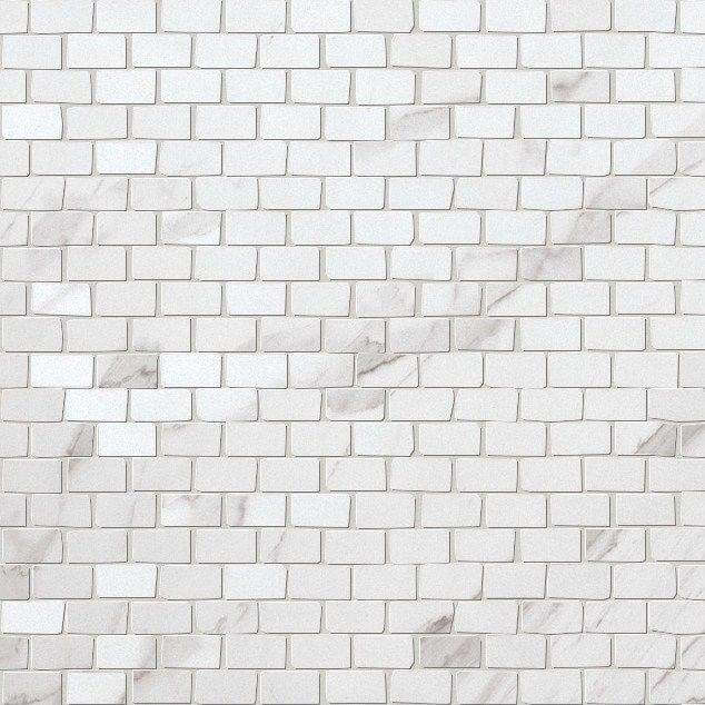 Fap Ceramiche Roma Brick Statuario Mosaico 30x30 см Fap Ceramiche Roma Brick Statuario Mosaico 30x30 см