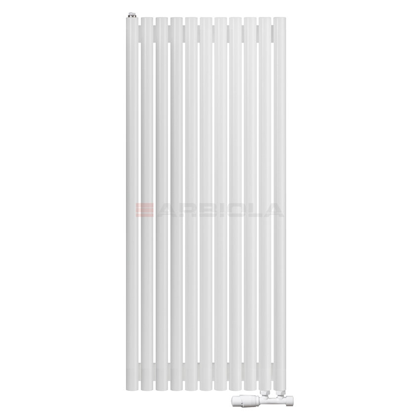 Arbiola Iris 42 V 1000-42-11 секции белый вертикальный радиатор c нижним подключением Arbiola Iris 42 V 1000-42-11 секции белый вертикальный радиатор c нижним подключением