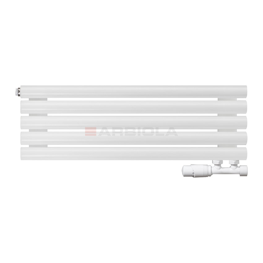 Arbiola Gorizont Iris V 1000-42-05 секции белый горизонтальный радиатор c нижним подключением Arbiola Gorizont Iris V 1000-42-05 секции белый горизонтальный радиатор c нижним подключением