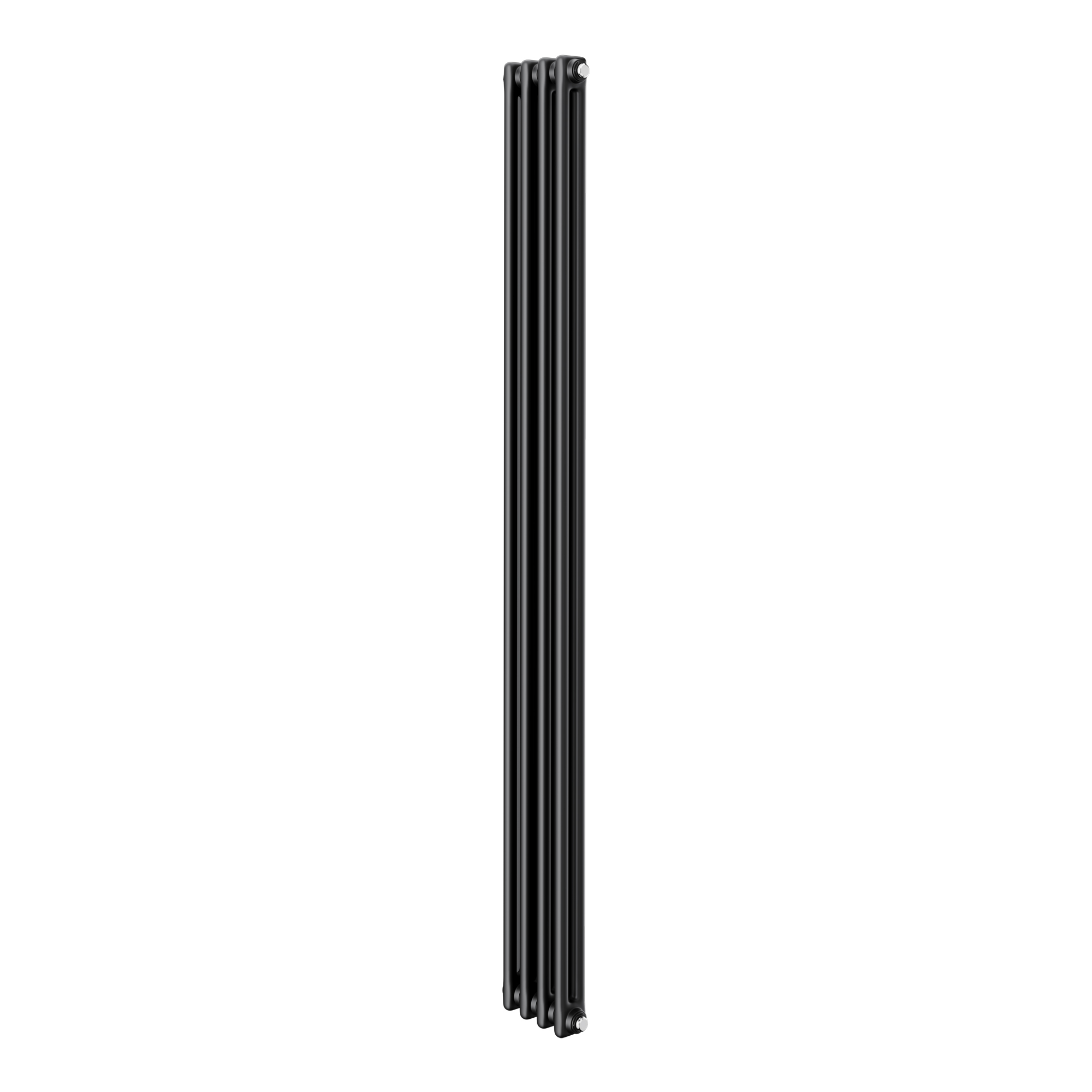 Royal Thermo INSIGNIA C2180 - 04 секции RAL9005m Дизайн-радиатор (черный) с боковым подключением