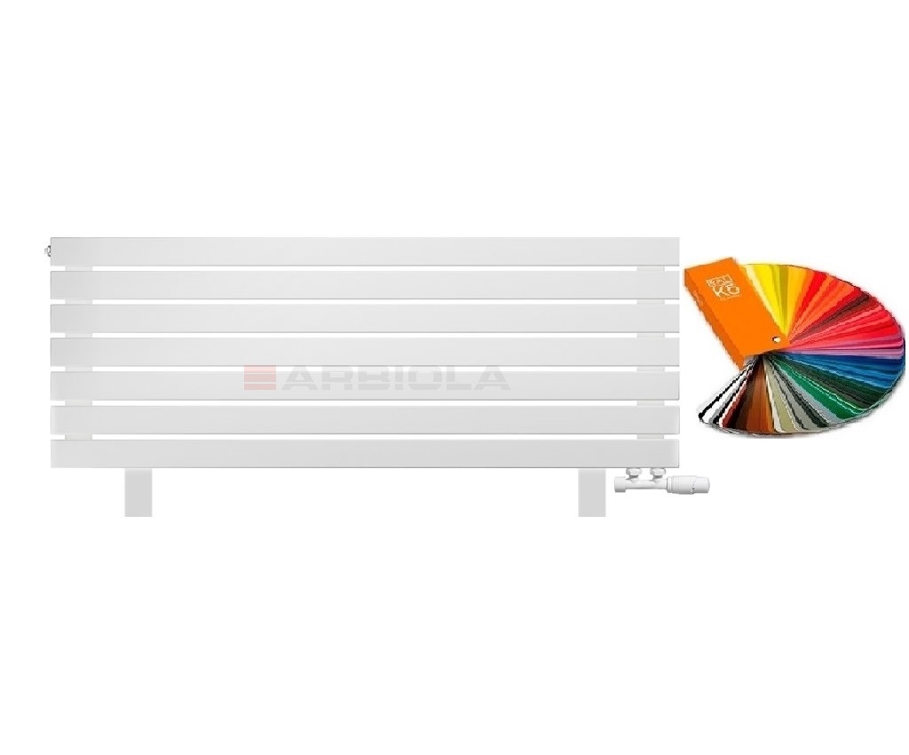 Arbiola Gorizont Liner VZ 1200-36-07 секции цветной горизонтальный радиатор c нижним подключением с ножками Arbiola Gorizont Liner VZ 1200-36-07 секции цветной горизонтальный радиатор c нижним подключением с ножками