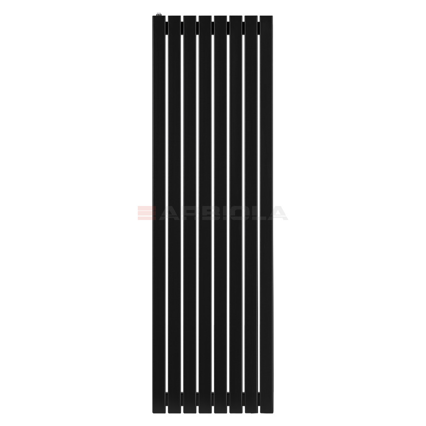 Arbiola Liner H 1800-36-08 секции черный вертикальный радиатор c боковым подключением Arbiola Liner H 1800-36-08 секции черный вертикальный радиатор c боковым подключением